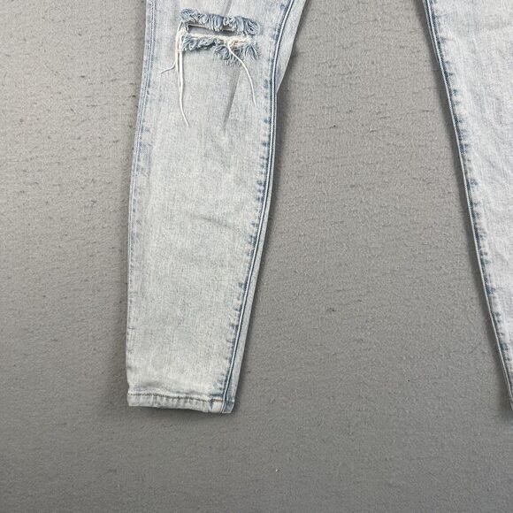 Current Elliott Jeans Size 25 Stiletto Skinny Fit Ankle Light Wash Distressed - Picture 4 of 12